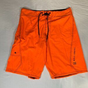 Billabong All Day Platinum X Board Shorts Men's 32 Orange Polyester Blend